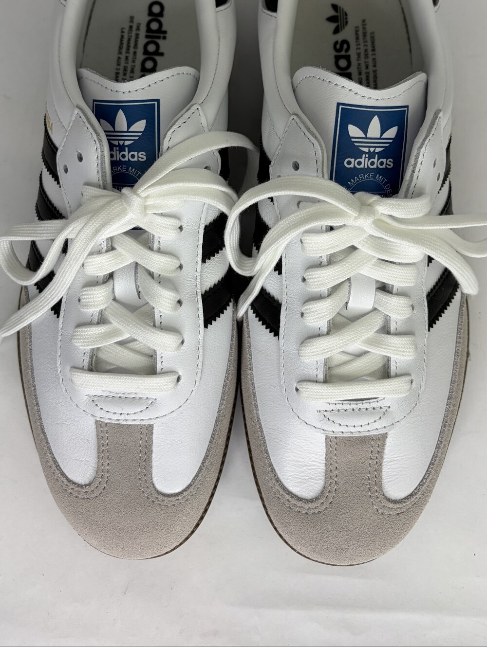 Adidas Samba OG White sneakers 10.5 - Picture 6 of 12